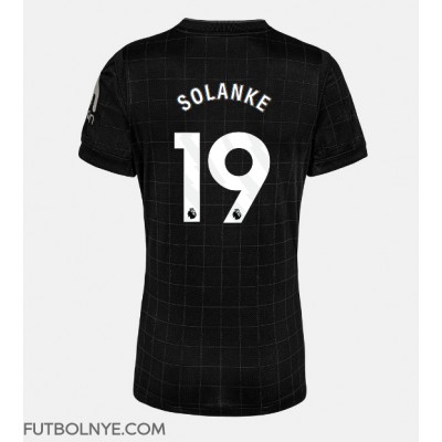 Camiseta Tottenham Hotspur Dominic Solanke #19 Visitante Equipación para mujer 2025-26 manga corta Camiseta Tottenham Hotspur Dominic Solanke #19 Visitante Equipación para mujer 2025-26 manga corta